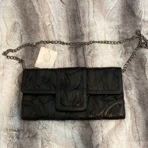 Jessica McClintock Black Crossbody/Evening Bag